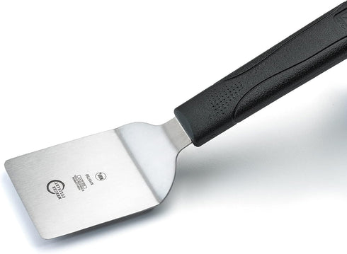 Mercer Culinary Millennia Mini Turner/Spatula, 2.5 Inch Blade, Black Handle