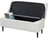 Eco-Ancheng Storage Ottoman Cover Rectangle Ottoman Slipcover Folding Storage Bench Cover Footrest