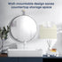 Acrylic Hand Towel Box Cover Compatible with Kleenex Disposable Hand Towels Wall-Mounted Paper Towel Dispenser Suitable