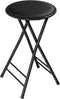 Lavish Home Backless Folding Stool with 225lb Capacity for Kitchen or Rec