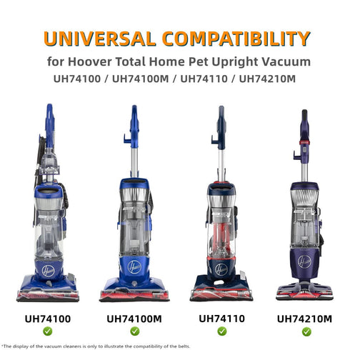 Replacement Belts for Hoover MaxLife Total Home Pet Upright Vacuum Models, Replace Parts 562289001 562932001