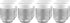 Euro Cuisine YM80 Set 8 Yogurt Maker,White & Glass Jars for Yogurt Maker