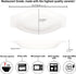 Ceramic Oval Au Gratin Baking Dishes 7 oz, Set of 4 Banana Split Bowls, Oven and Microwave Safe, for 1 person servings, Bakeware with Double Handle for Kitchen and Home,8.3 Inch
