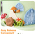 SK 3D Fairy House Christmas Silicone Fondant Mold for Cake Decorating and Pastry