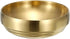 GUSHBIN 8.3" Golden Key Bowl for Entryway Decorative Key Holder Round Fruit Dish