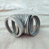 20pcs Rust Resistant Silver Mason Jar Replacement Rings, 87mm Wide Mouth Bands for Canning