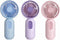 Mini Portable Fan 3 Pack, Cute Handheld Fan, Battery Operated Lightweight Small Personal Fan with 3 Speeds