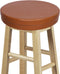 Shinnwa Bar Stool Cushion Round Leather Bar Stool Covers Waterproof Foam Padded