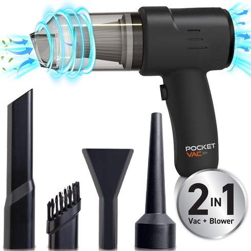 Compact Handheld Vacuum Cleaner, Wireless Lightweight Hand Held Vacuum for Home, Kitchen, Car, Upholstery Cleaning