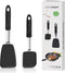 GEEKHOM Silicone Spatula Turner Set of 2, Flexible Kitchen Small Spatulas for Nonstick Cookware, 600°F Heat Resistant