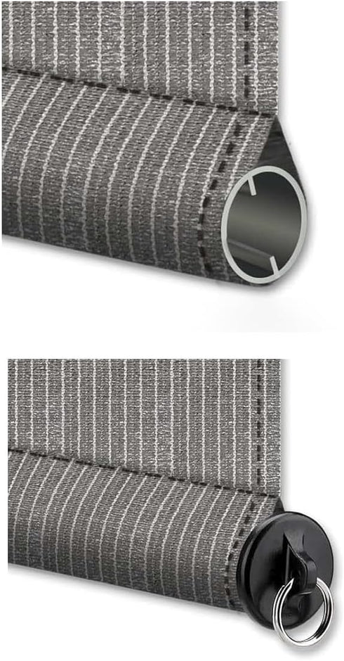 Sun Shade Parts Bungee Kit and End Cap, Weather Resistant for Coolaroo Exterior Roller Shade, Outdoor Blinds, 2 Sets