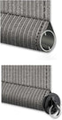 Sun Shade Parts Bungee Kit and End Cap, Weather Resistant for Coolaroo Exterior Roller Shade, Outdoor Blinds, 2 Sets