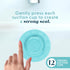 SlipX Solutions Bottomless Bath Overflow Drain Cover for Tub, 4" Diameter, Aqua, Best Gifts for Mom