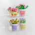 2 Pack 6in Set TONICE Acrylic Shelves for Wall Floating Shelf Wall Mounted for Room, Bedroom, Bathroom, Kitchen, Living