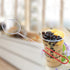 Draining Scoop, Skimmer Slotted Spoon, Mini Mesh Skimmer Spoon with Handle for Kitchen Frying Food Pasta (Size: L)