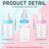 162 48 48 64 2 Pcs Gender Reveal Baby Shower Favors Mini Milk Bottles Plastic Baby Candy Bottle Mini Pacifiers Tiny
