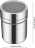 ZUIHUI ect(1 Pack) Powder Sugar Shaker Duster with Lid, Fine Mesh Shaker Powder Cans for baking soda Cocoa Cornstarch