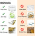 3 oz 30 Pack BIGIVACA Mini Honey Jars - Hexagon Glass Jars with Wood Dippers, Gold Lids, Bee Pendants, Jutes, Stickers