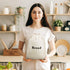 Woanger Linen Bread Bags - Reusable Drawstring 12 x 15 Inch Unbleached Pouch for Bakery and Food Storage