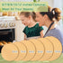 BOYAN Parchment Paper Rounds, Set of 220 Non Stick 9 Inch Pre-Cut Baking Sheets for Round Cake Pan, Air Fryer