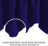 NICETOWN Blackout Curtain Valance Tier, 52 inches by 18 inches, Navy Blue, 1 Piece