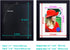 8x10 inch Picture Frames Made of Solid Wood with High Definition Glass, Display Pictures 5x7 with Mat or 8x10 Without