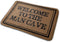 Doormat Welcome to The Man Cave, 16x24 Inch Floor Mat for High Traffic Area Home Decoration