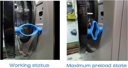 Washing Machine Door Prop, Prevent Mold and Odors, Helps Washer Dry Properly (Dark Grey)