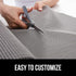 Gorilla Grip Drawer Shelf and Cabinet Liner, Thick Non-Adhesive Liners Protect Kitchen Cabinets, Cupboard, Bathroom