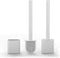 HygieX Silicone Toilet Brushes & Holders Pack of 2 Long Non-Slip Handle, Flexible