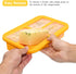 Bangp 1-Cup Silicone Freezing Tray with Lid, Silicone Soup Freezer Molds, Container for Food Storage - Makes 4 Perfect