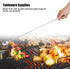 24 Inches Stainless Steel Mixing Spoon, Long Telescopic Stirring Spoon for Barbecue Tableware Supplies