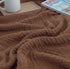 KyraHome Muslin Blankets for Adults, 60"x80" Large 100% Cotton Throw Blanket, Plant Dyed