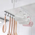 Kitchen Utensil Storage Hook, Wall Mounted Coffee Cup Holder, Cabinet Storage Hooks for Pots and Pans - 2 Pcs