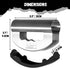 Nish Salad Choppers, Mezzaluna Choppers with Protective Cover, Double Blade Stainless Steel for Kitchen