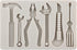 Hand Tools Silicone Mold Construction Tools, Set of 4 Chocolate Fondant Molds for Cake Decorating