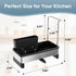 Countertop, VUSIGN Sponge Holder for Kitchen Sink, Sink Caddy Organizer with Brush Holder, Rustproof Stainless