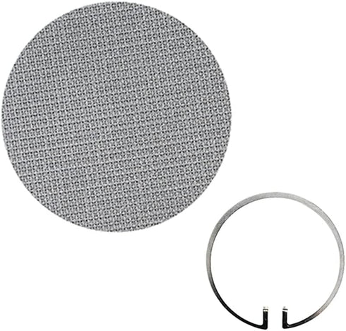 53mm Espresso Puck Screen and Circlip Kit, Replacement for 9Barista Espresso Machine, Reusable Stainless Steel