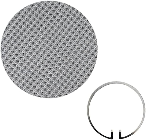 53mm Espresso Puck Screen and Circlip Kit, Replacement for 9Barista Espresso Machine, Reusable Stainless Steel