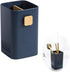 Kitchen Utensil Holder for Countertop, Multifunctional Draining Cutlery Storage Organizer, Wall Mounted or Standing