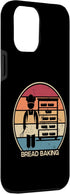 Retro Bread Maker iPhone 12 Pro Max Bread Dough Bread Queen Lover Bread Baker Case