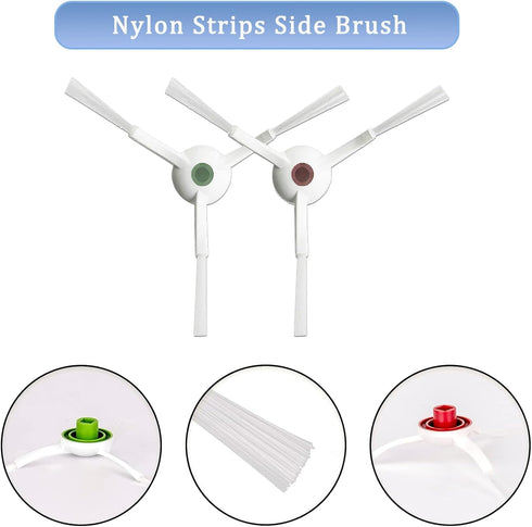 Accessories Kit for Ecovacs Deebot T20 Omni, Replacement Parts including Main Brush and HEPA Filters