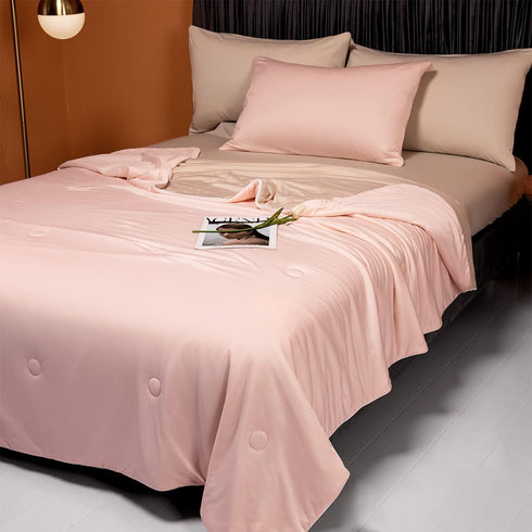 Cooling Blankets for Hot Sleepers - Lightweight Summer Blanket with Double Side Cold, Throw Size 47" x 59"