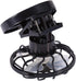 LiebeWH Electric Clip On Solar Fan, Portable Air Conditioner Cooling Fan, Quiet Desk Fan for Travel Camping Hiking