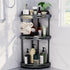 Corner Shower Caddy Standing, 3 Tier Shower Organizer Stand with Soap Holder,