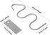 Bezseili 2PCS Peanut Butter Stirrer - Mixer Tool, Multipurpose Stainless Steel Nut Butter Manual Churner Gadgets Jam