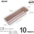 Rectangle Loaf Pan Set, 10 Inches Non-Stick Oblong Bread and Meat Bakeware for Oven Baking10.2" x 3.2" x 2.3" by Bakeley