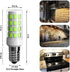E14 LED Bulbs 3 Pack, E14 European Screw Base for Electric Window Candle Lamp, 3.5W Equivalent to 35W Incandescent