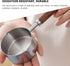 SHERCHPRY Small Pot with Oil Cooking Ladle, Reusable Saucepan for Stove Top Cooking