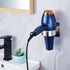 Hair Dryer Holder Wall Mounted, Blow Dryer Holder, Stainless Steel Hair Tool Organizer, Adhesive Hairdryer Holder for Bathroom Barber Shops, Hair Dryer Storage, No Drilling by Oukimly